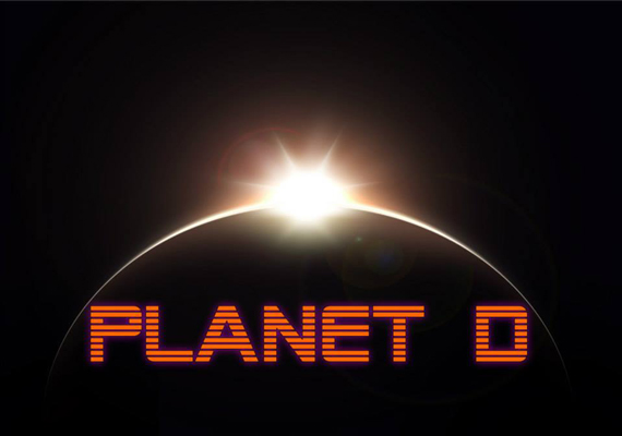 Planet D logo.